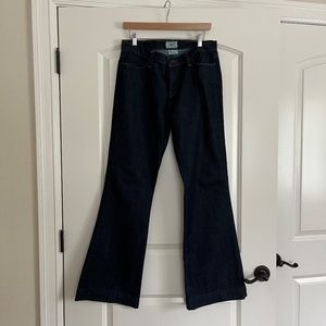 Like New! Levi's 544 Ultimate Lift Flare Dark Blue/Indigo Sz 10R
